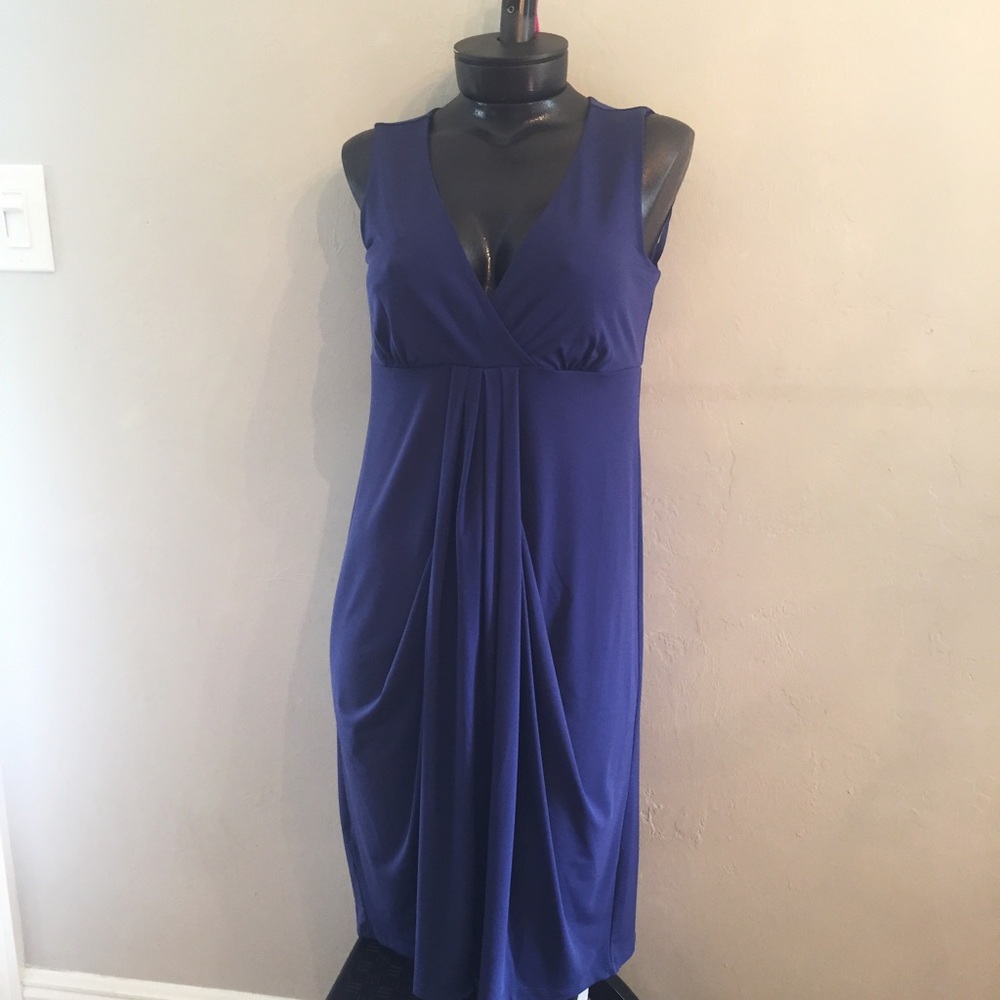 Classic Ann Taylor draped dress S